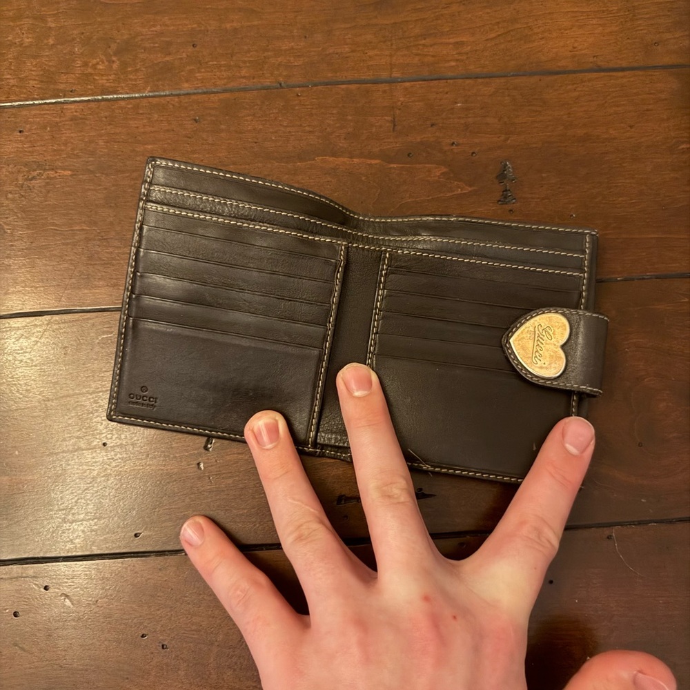 Gucci Brown and Gold Wallet - Picture 4 of 6